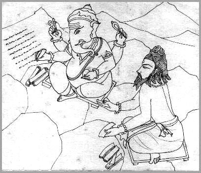 Vinayagar wrote the Bharatham