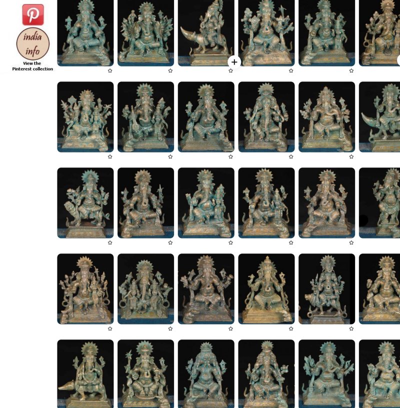 32 Ganeshas - Pinterest collection